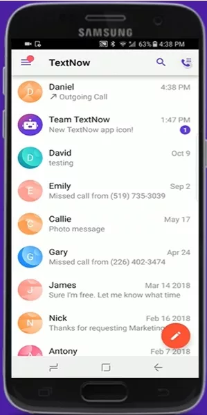 textnow apk download